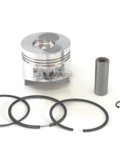For 87.0mm Bore Chinese 186F 186F 10HP Diesel Engine Piston Kit Assy Ring Set for some 186FA Oversize 1.00 040
