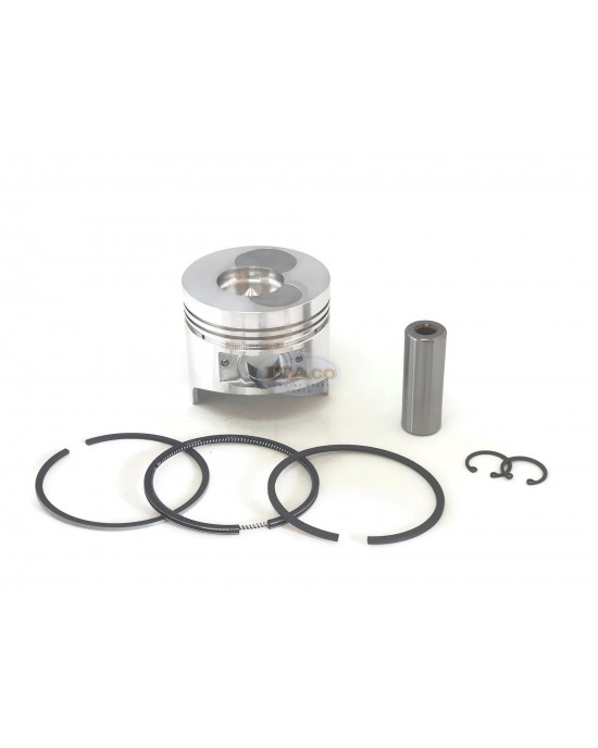 For 86.5mm Bore Chinese 186F 186F 10HP Diesel Engine Piston Kit Assy Ring Set for some 186FA Oversize 0.50 020