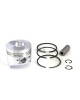 86mm Bore Chinese 186 186F Piston Kit Assy Ring Set For Chinese 186 186F Diesel Engine Generator KAMA