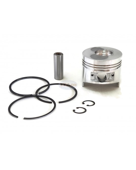 86mm Bore Chinese 186 186F Piston Kit Assy Ring Set For Chinese 186 186F Diesel Engine Generator KAMA