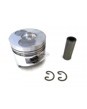 Piston & w/Pin Circlip 714880-22720 For Yanmar Diesel Chinese Air Cooled L60 L70 AE 6HP 75MM Tractor Engine