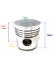 Piston 104600-22091 For Yanmar TS130 NS130 Water Cooled Forklift Tractor Diesel Engine Generator 92MM