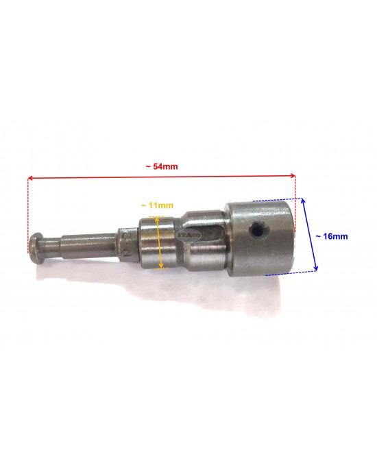 Plunger w/ Barrel Assy 105370-51100 replaces Yanmar TF55 TF60 TF65 TF70 N2 Water-Cooled Diesel Generator Set Plunger w/ Barrel Assy 105370-51100 replaces Yanmar TF55 TF60 TF65 TF70 N2 Water-Cooled Diesel Generator Set