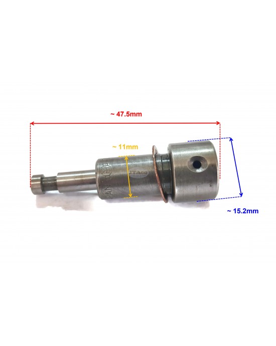 Plunger with Barrel Assy 104200-51100 replaces Yanmar TS60 Water-Cooled Diesel Engine Generator set Plunger with Barrel Assy 104200-51100 replaces Yanmar TS60 Water-Cooled Diesel Engine Generator set