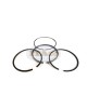 Piston Ring Rings Set for Yanmar Diesel Chinese Air cooled Motor L40 L40AE 4HP Bore Size 68mm Tractor Engine