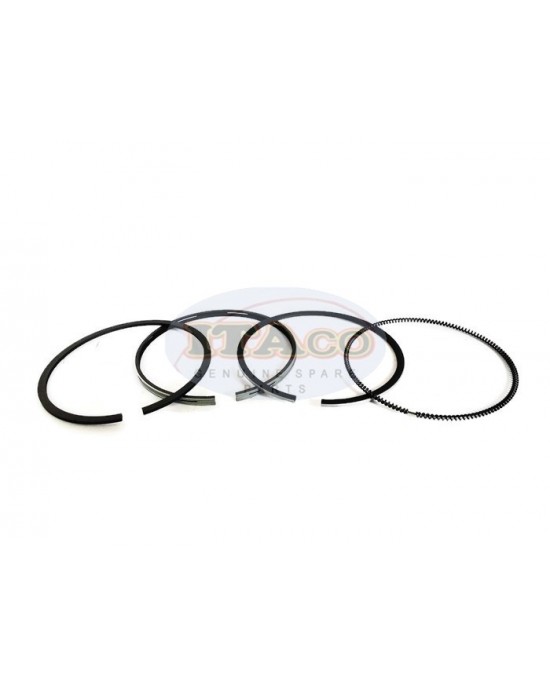 Piston Ring Rings Set 714350-22502 for Yanmar Air Cooled Diesel L60 L60AE 6HP bore Size 75MM Tractor Engine under Japan QC Piston Ring Rings Set 714350-22502 for Yanmar Air Cooled Diesel L60 L60AE 6HP bore Size 75MM Tractor Engine under Japan QC