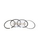 Piston Ring Rings Set 714350-22502 for Yanmar Air Cooled Diesel L60 L60AE 6HP bore Size 75MM Tractor Engine under Japan QC Piston Ring Rings Set 714350-22502 for Yanmar Air Cooled Diesel L60 L60AE 6HP bore Size 75MM Tractor Engine under Japan QC
