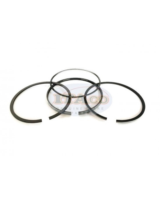 Piston Ring Rings Set 714350-22502 for Yanmar Air Cooled Diesel L60 L60AE 6HP bore Size 75MM Tractor Engine under Japan QC Piston Ring Rings Set 714350-22502 for Yanmar Air Cooled Diesel L60 L60AE 6HP bore Size 75MM Tractor Engine under Japan QC