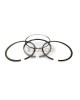 Piston Ring Rings Set 714350-22502 for Yanmar Air Cooled Diesel L60 L60AE 6HP bore Size 75MM Tractor Engine under Japan QC Piston Ring Rings Set 714350-22502 for Yanmar Air Cooled Diesel L60 L60AE 6HP bore Size 75MM Tractor Engine under Japan QC