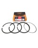 Piston Ring Rings Set 714350-22502 for Yanmar Air Cooled Diesel L60 L60AE 6HP bore Size 75MM Tractor Engine under Japan QC Piston Ring Rings Set 714350-22502 for Yanmar Air Cooled Diesel L60 L60AE 6HP bore Size 75MM Tractor Engine under Japan QC