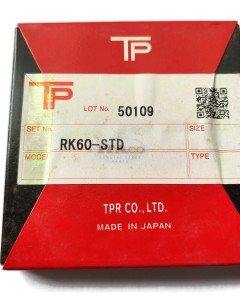 Original Made in Japan Piston Ring Set 11121-2105 For Kubota Vikyno Sveam RK60 RV60 Diesel Forklift 76MM