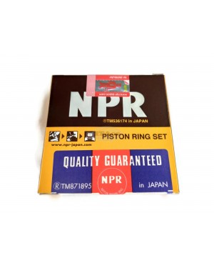 Original NPR Made in Japan Piston Ring Set 704200-22502 704200-22500 for Yanmar Diesel Forklift TS60 TF55 YSB8 YSE8 YSM8 75MM STD Tractor Engine