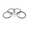Piston Ring Rings Set 704200-22501 for Yanmar Diesel Forklift TS60 TH4 TF55 75MM Tractor Engine