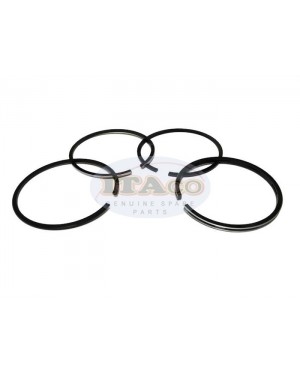 Piston Ring Rings Set 704200-22501 for Yanmar Diesel Forklift TS60 TH4 TF55 75MM Tractor Engine