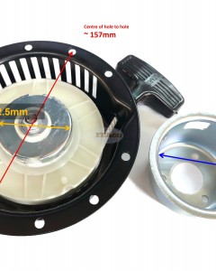 Recoil Stater Assy St Pulley Cup Set for Yanmar L48 L40 211CC 170F 170FE 219CC 2kw 4HP 170FA 170FAE China Diesel Engine Kama Kipor Motor Generator