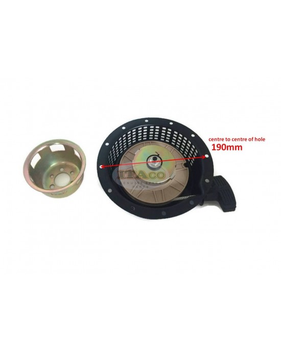 Recoil Stater Pull Stater Chinese 178 F 178F Diesel Tractor Engine L70 For Yanmar Engine Generator Motor Pull Start Recoil Pully Rewind Parts