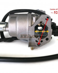 Replace Carburetor Carb with Solenoid Assy for Honda GX340 GX390 11HP 13HP 182F 188F Generator Lawnmower Trimmer Tractor Engine