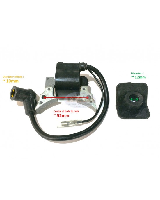 Ignition Coil Assy 1672196080 for Tanaka 328 TBC-328 TBC-355 TIA-340 340 355 Brush Grass Cutter BG328 Trimmer Engine Ignition Coil Assy 1672196080 for Tanaka 328 TBC-328 TBC-355 TIA-340 340 355 Brush Grass Cutter BG328 Trimmer Engine