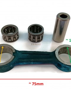 Connecting Con Rod Needle Bearing Set Assy 5412500800 replaces Robin Subaru EC04 FL411 NB411 NF411 Motor Lawnmower Trimmer Generator Engine