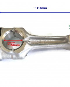 OEM Made in Japan Con Rod with Scraper Set 226-22501-10 replaces Robin Subaru EY15 EY15-2 EY15-3 Motor Lawnmower Trimmer Engine