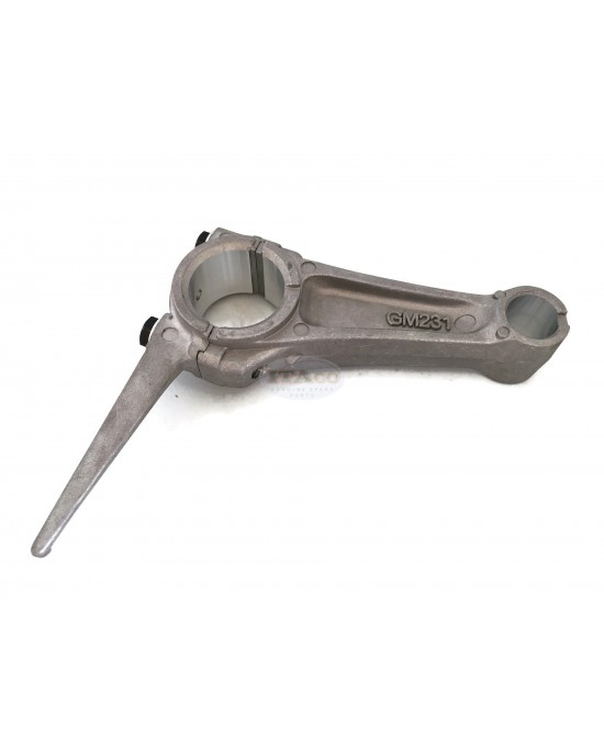 Connecting Rod with Scraper Bolts Replaces Mitsubishi Meiki GM231 GM230 7.5HP Lawnmower Gasoline Engine Connecting Rod with Scraper Bolts Replaces Mitsubishi Meiki GM231 GM230 7.5HP Lawnmower Gasoline Engine