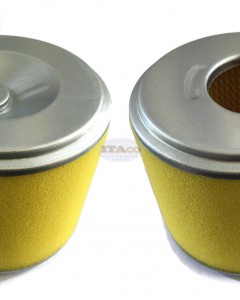 2 packs ITACO Air Filter Element Dual for Honda GX240 GX270 GX240K1 GX240U1 GX240UT1 GX240UT2 GX270U GX270UH GX270UT GX270UT2 Cyclone Style