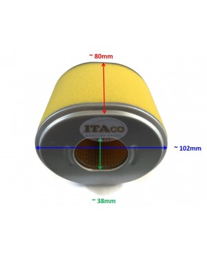 Air Filter Element Dual for Honda GX240 GX270 GX240K1 GX240R1 GX240RT1 GX240U1 GX240UT1 GX270UT 8 - 9 HP Engines