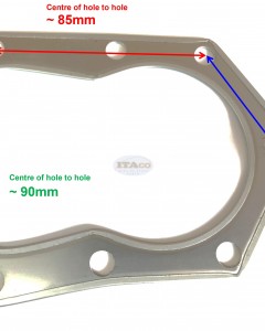 Cylinder Head Gasket 227-15001-11 282-15001-01 replaces Robin Subaru Fuji EY15 EY20 5HP Motor Engine