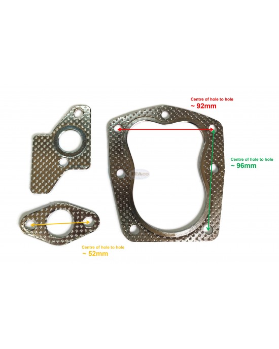 Gasket Set Kit w/ Head Gasket Set 061A1-883-S01 06111-883-405 Replace Honda G200 F500 WA20 E G 1500 Lawnmower Trimmer Tractor Water Pump Engine Gasket Set Kit w/ Head Gasket Set 061A1-883-S01 06111-883-405 Replace Honda G200 F500 WA20 E G 1500 Lawnmower Trimmer Tractor Water Pump Engine