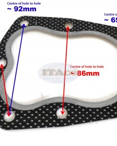 Cylinder Head Gasket 12281-883-801 800 000 306 For Honda G200 GV200 F500 E1500 5.0hp Lawnmower Motor Engine