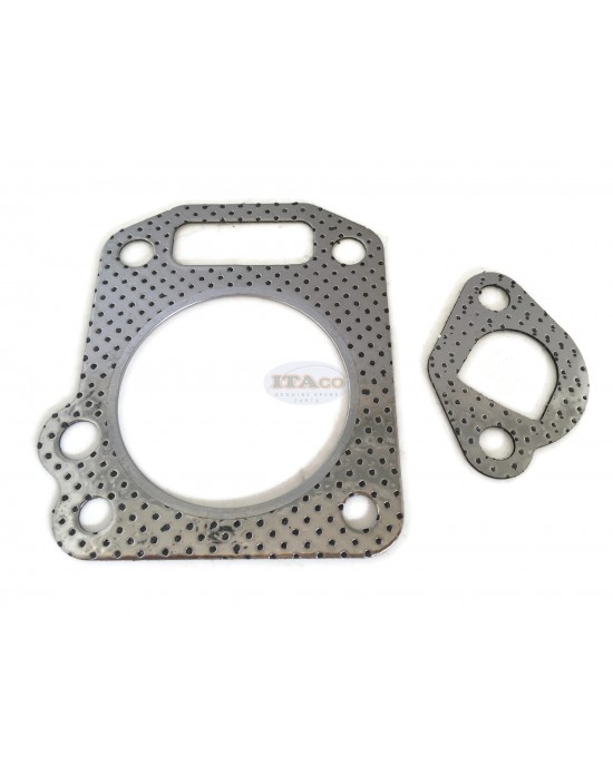 Overhaul Gasket Set Kit w/ Head Gasket for Honda GX120 GX110 4HP 06111-ZE0-405 061A1-ZE0-000 061A1-ZE0-001 061A1-ZE0-010 061A1-ZH7-010 Motor Lawnmower Trimmer Engine