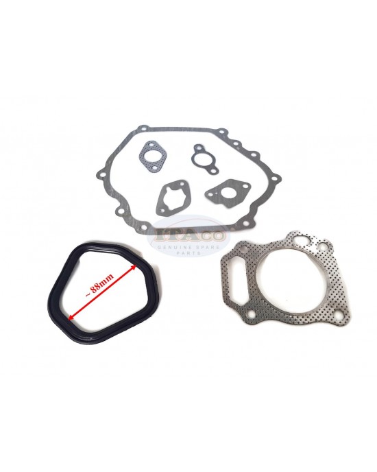 Overhaul Gasket Set Kit with Base Head Gasket 06111-ZH9-405 For Honda GX270 Motor Lawnmower Trimmer Engine