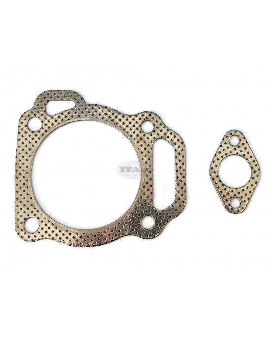 Full Overhaul Head Gasket Kit Set 06111-ZF6-406 06111-ZE3-405 compatible to Honda GX340 GX390 13HP Oregon 50-419 Gas Engine Full Overhaul Head Gasket Kit Set 06111-ZF6-406 06111-ZE3-405 compatible to Honda GX340 GX390 13HP Oregon 50-419 Gas Engine