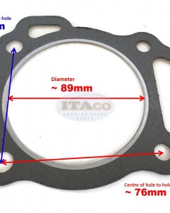 Full Overhaul Head Gasket Kit Set 06111-ZF6-406 06111-ZE3-405 compatible to Honda GX340 GX390 13HP Oregon 50-419 Gas Engine