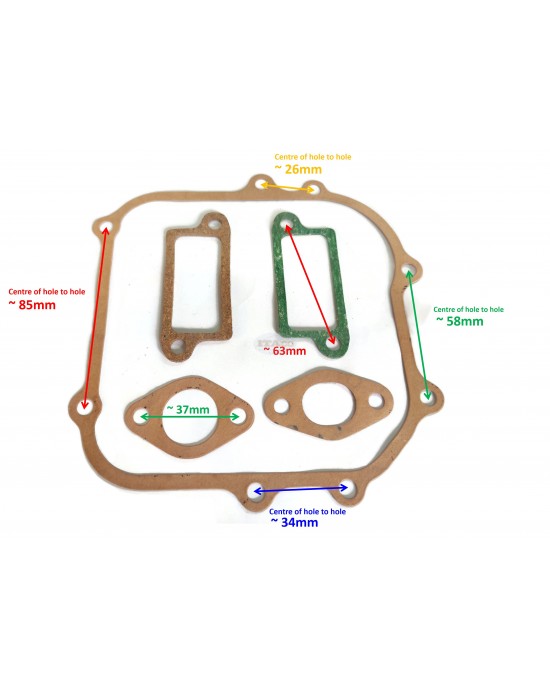 OEM Made in Japan Gasket Set Kit 230-99001-07 230-99001-17 compatible for Robin Subaru EY08 R600 R650 Lawnmower Trimmer Generator Engine OEM Made in Japan Gasket Set Kit 230-99001-07 230-99001-17 compatible for Robin Subaru EY08 R600 R650 Lawnmower Trimmer Generator Engine