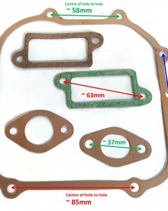 OEM Made in Japan Gasket Set Kit 230-99002-07 compatible for Robin Subaru EY08 R600 R650 Lawnmower Trimmer Generator Engine