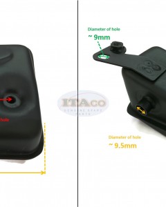 Muffler Muffer Exhaust Silencer Manifold KM01040AA For Mitsubishi TL33 TB33 TU33 Chinese BG330 30CC Trimmer Auger