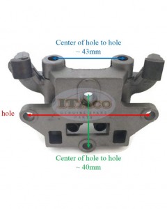 For Mitsubishi F154 154F Generator Rocker Arm for 1000W 1200W 1400W 1500W Generator with Mitsubishi F154 Chinese 154F Engine