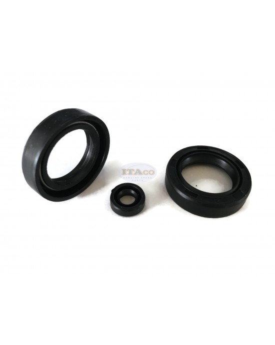 Oil Seal Seals Set For Yamaha ET650 ET950 950 - 18000W Motor Petrol Engine Generator 2-stroke