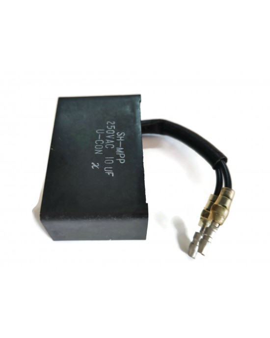 Original OEM Made in Japan Motor Condenser Condensator 10MF SX900 383-21000-08 compatible to Robin Subaru R600 R650 Motor Lawnmower Trimmer Generator Engine
