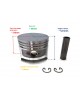 Piston w/ Pin & Circlip Set 226-23401-03, 214-23301-13, 056-51400-10 for Robin Subaru EY15, EY15B, EY15-2B, EY15V Engine 63MM