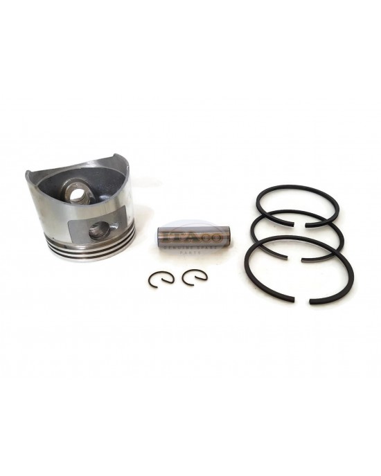 ITACO New Fits Honda G200 Piston Kit Includes Piston, Rings, Pin and Clips