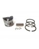 ITACO New Fits Honda G200 Piston Kit Includes Piston, Rings, Pin and Clips