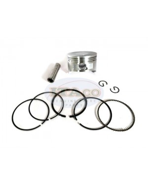 ITACO Piston Assy Kit Ring Set 13101-Z0D-000 13010-Z0D-003 for Honda GX100 3hp EU2000I EU20 56MM Lawnmower Trimmer Engine