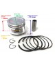 Piston Assy Ring Set 13101-ZE1-010 13010-ZE1-013 014 replaces Honda GX140 5HP 63MM Lawnmower Trimmer Engine