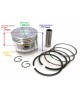 Piston Assy Kit Ring Set Assy For Honda Motor GX160 GXV160 5.5HP GX200 6.5HP Rings Engine size 68MM Lawnmowers Push Trimmers Pressure Washers Piston Assy Kit Ring Set Assy For Honda Motor GX160 GXV160 5.5HP GX200 6.5HP Rings Engine size 68MM Lawnmowers Push Trimmers Pressure Washers