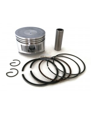 Piston Kit Ring Set Pin & Clip For Honda GX200 EB3000 EM2500 FR750 HS724 and 6.5HP Engine 68MM 13101-ZL0-010/000, 13101-Z0T-800