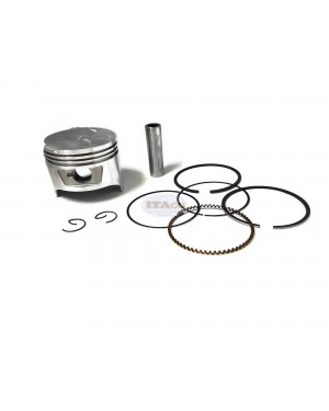 Piston Kit Assy Ring Set Pin Clip for Honda GX240 13101-ZH9-000 and 8HP Engines 73MM Lawn Mower Trimmer Motor Engine