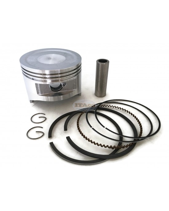 Piston Kit Assy Ring Set Pin Clip For Honda GX420 GX440 GX 420 440 90MM 16HP Chinese Trimmer Lawn Mower Motor Engine