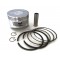 Piston Kit Assy Ring Set Pin Clip For Honda GX420 GX440 GX 420 440 90MM 16HP Chinese Trimmer Lawn Mower Motor Engine